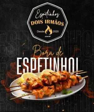 Espetinho Dois Irmãos Logo de Espetinho Dois Irmãos
