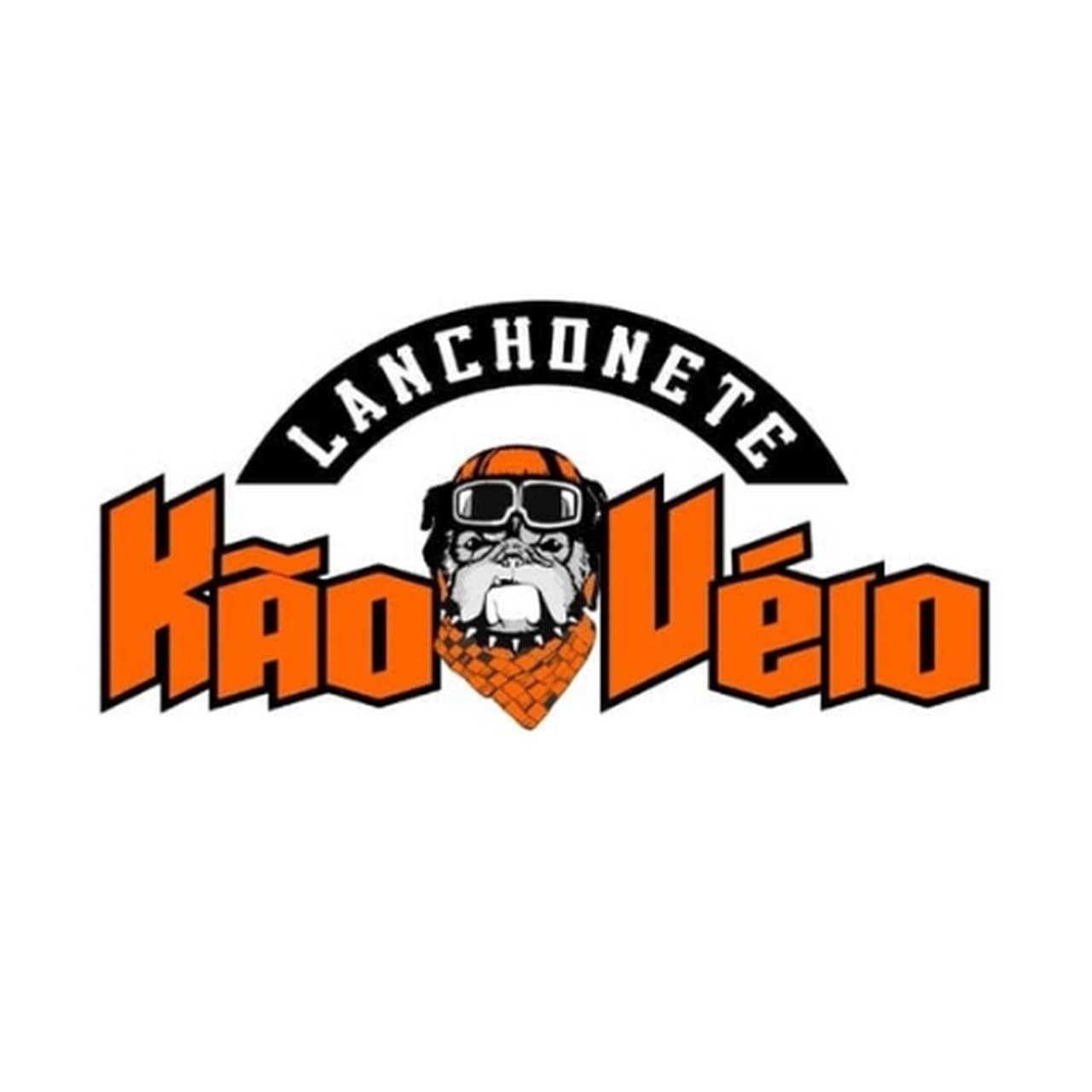 Lanchonete Kão Véio Logo de Lanchonete Kão Véio