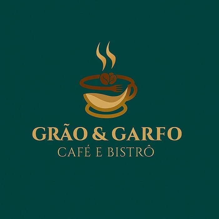 Grão e Garfo Café e Bistrô Logo de Grão e Garfo Café e Bistrô