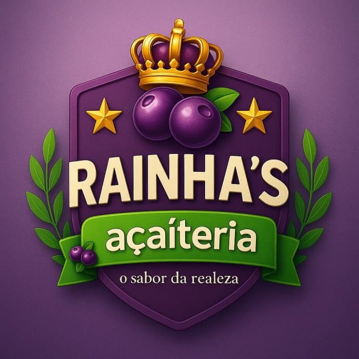 Rainha's Açaiteria Logo de Rainha's Açaiteria