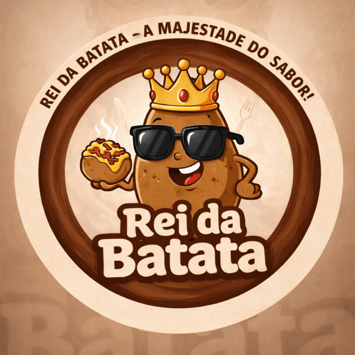Rei da Batata Logo de Rei da Batata