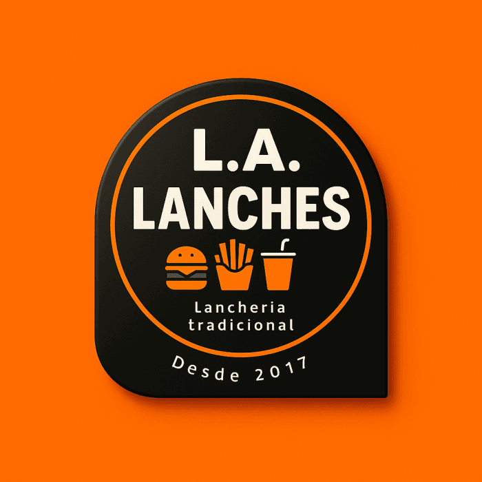 L.A lanches Logo de L.A lanches